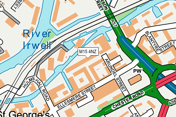 M15 4NZ map - OS OpenMap – Local (Ordnance Survey) M15 4NZ map - OS OpenMap – Local (Ordnance Survey)