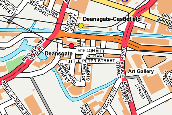 M15 4QH map - OS OpenMap – Local (Ordnance Survey) M15 4QH map - OS OpenMap – Local (Ordnance Survey)