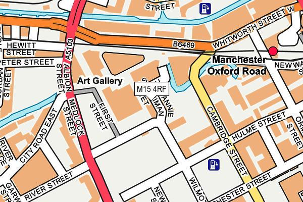 M15 4RF map - OS OpenMap – Local (Ordnance Survey) M15 4RF map - OS OpenMap – Local (Ordnance Survey)