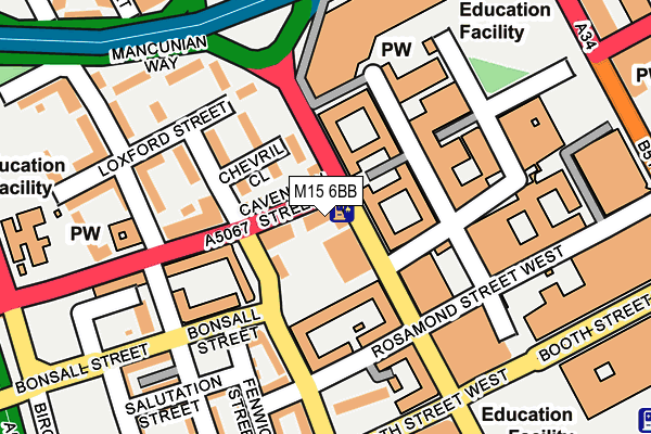 M15 6BB map - OS OpenMap – Local (Ordnance Survey) M15 6BB map - OS OpenMap – Local (Ordnance Survey)