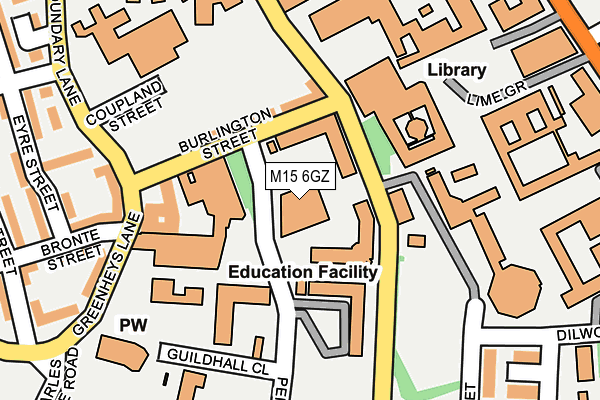 M15 6GZ map - OS OpenMap – Local (Ordnance Survey) M15 6GZ map - OS OpenMap – Local (Ordnance Survey)