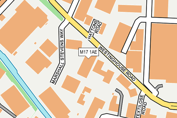 M17 1AE map - OS OpenMap – Local (Ordnance Survey) M17 1AE map - OS OpenMap – Local (Ordnance Survey)