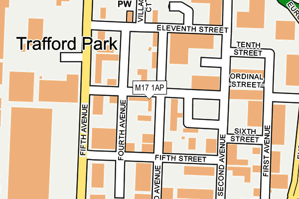 M17 1AP map - OS OpenMap – Local (Ordnance Survey) M17 1AP map - OS OpenMap – Local (Ordnance Survey)
