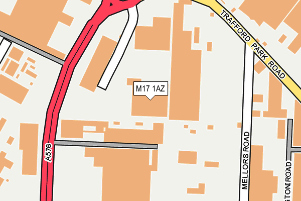M17 1AZ map - OS OpenMap – Local (Ordnance Survey) M17 1AZ map - OS OpenMap – Local (Ordnance Survey)