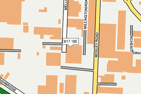 M17 1BE map - OS OpenMap – Local (Ordnance Survey) M17 1BE map - OS OpenMap – Local (Ordnance Survey)