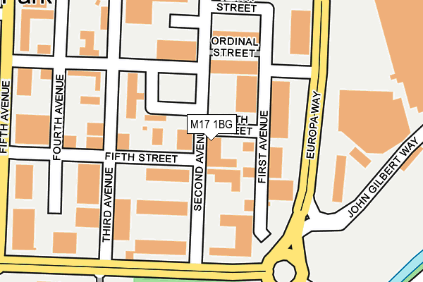 M17 1BG map - OS OpenMap – Local (Ordnance Survey) M17 1BG map - OS OpenMap – Local (Ordnance Survey)
