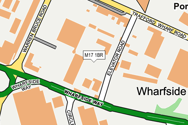 M17 1BR map - OS OpenMap – Local (Ordnance Survey) M17 1BR map - OS OpenMap – Local (Ordnance Survey)