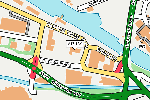 M17 1BY map - OS OpenMap – Local (Ordnance Survey) M17 1BY map - OS OpenMap – Local (Ordnance Survey)