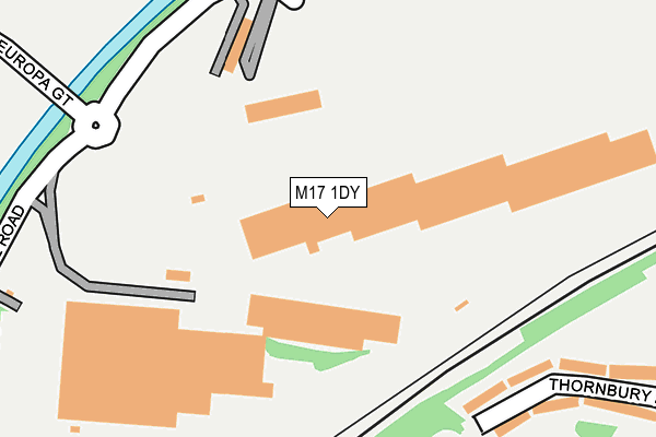 M17 1DY map - OS OpenMap – Local (Ordnance Survey) M17 1DY map - OS OpenMap – Local (Ordnance Survey)