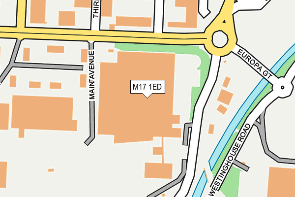 M17 1ED map - OS OpenMap – Local (Ordnance Survey) M17 1ED map - OS OpenMap – Local (Ordnance Survey)