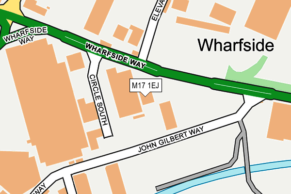 M17 1EJ map - OS OpenMap – Local (Ordnance Survey) M17 1EJ map - OS OpenMap – Local (Ordnance Survey)