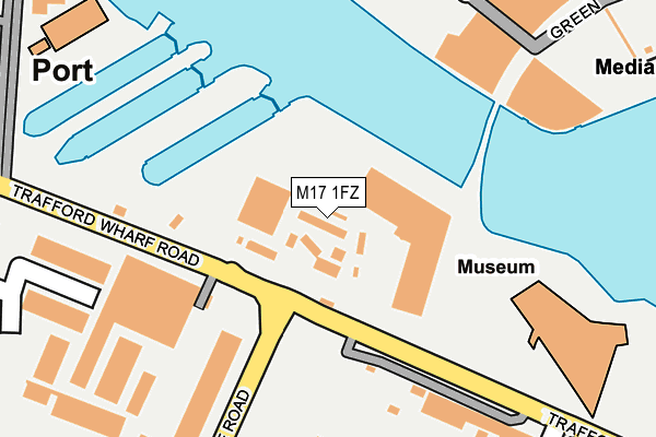 M17 1FZ map - OS OpenMap – Local (Ordnance Survey) M17 1FZ map - OS OpenMap – Local (Ordnance Survey)