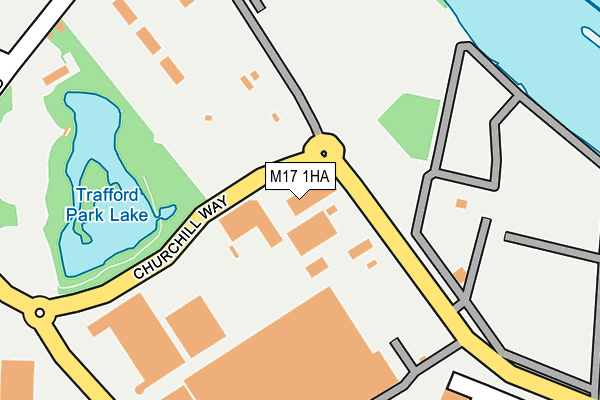 M17 1HA map - OS OpenMap – Local (Ordnance Survey) M17 1HA map - OS OpenMap – Local (Ordnance Survey)