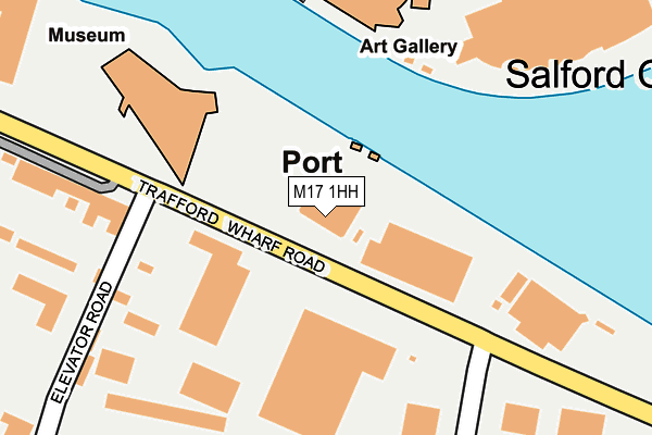 M17 1HH map - OS OpenMap – Local (Ordnance Survey) M17 1HH map - OS OpenMap – Local (Ordnance Survey)