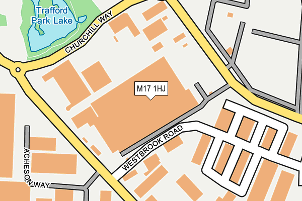 M17 1HJ map - OS OpenMap – Local (Ordnance Survey) M17 1HJ map - OS OpenMap – Local (Ordnance Survey)