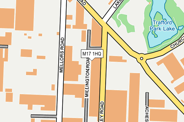 M17 1HQ map - OS OpenMap – Local (Ordnance Survey) M17 1HQ map - OS OpenMap – Local (Ordnance Survey)