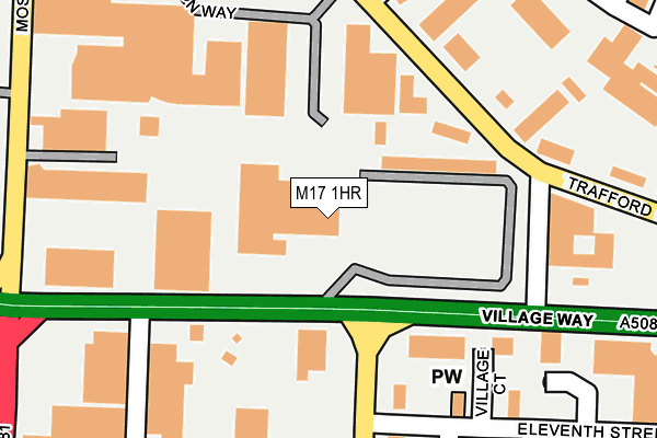 M17 1HR map - OS OpenMap – Local (Ordnance Survey) M17 1HR map - OS OpenMap – Local (Ordnance Survey)