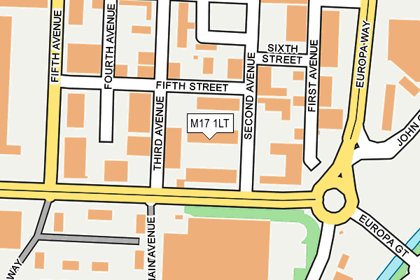M17 1LT map - OS OpenMap – Local (Ordnance Survey) M17 1LT map - OS OpenMap – Local (Ordnance Survey)