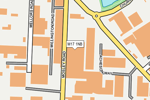 M17 1NB map - OS OpenMap – Local (Ordnance Survey) M17 1NB map - OS OpenMap – Local (Ordnance Survey)
