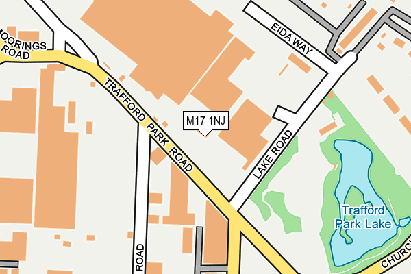 M17 1NJ map - OS OpenMap – Local (Ordnance Survey) M17 1NJ map - OS OpenMap – Local (Ordnance Survey)