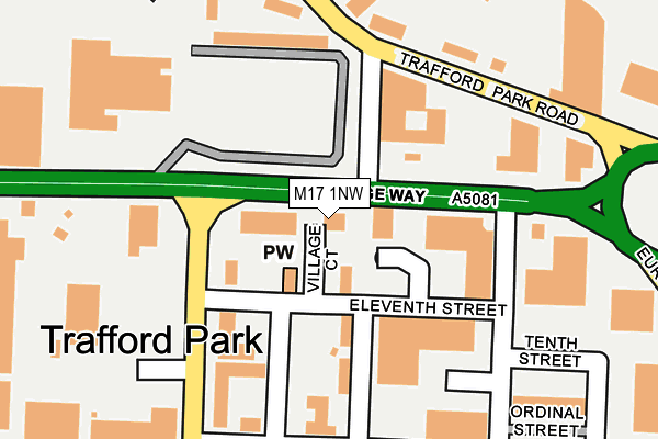 M17 1NW map - OS OpenMap – Local (Ordnance Survey) M17 1NW map - OS OpenMap – Local (Ordnance Survey)