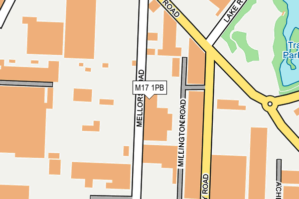 M17 1PB map - OS OpenMap – Local (Ordnance Survey) M17 1PB map - OS OpenMap – Local (Ordnance Survey)