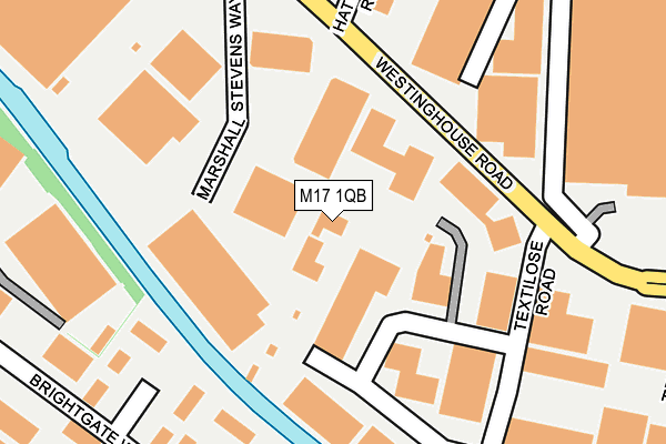 M17 1QB map - OS OpenMap – Local (Ordnance Survey) M17 1QB map - OS OpenMap – Local (Ordnance Survey)