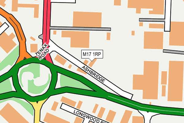 M17 1RP map - OS OpenMap – Local (Ordnance Survey) M17 1RP map - OS OpenMap – Local (Ordnance Survey)