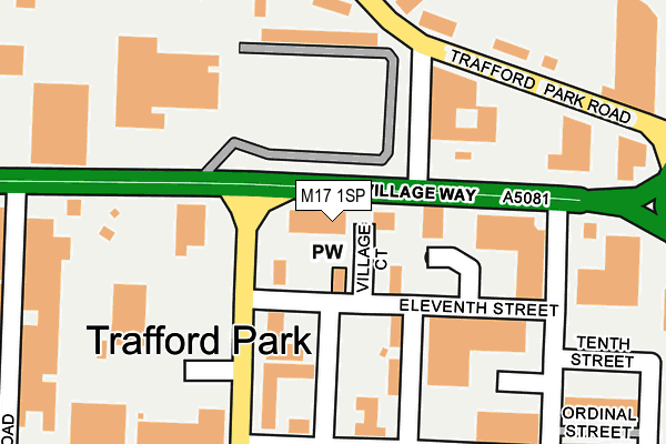 M17 1SP map - OS OpenMap – Local (Ordnance Survey) M17 1SP map - OS OpenMap – Local (Ordnance Survey)