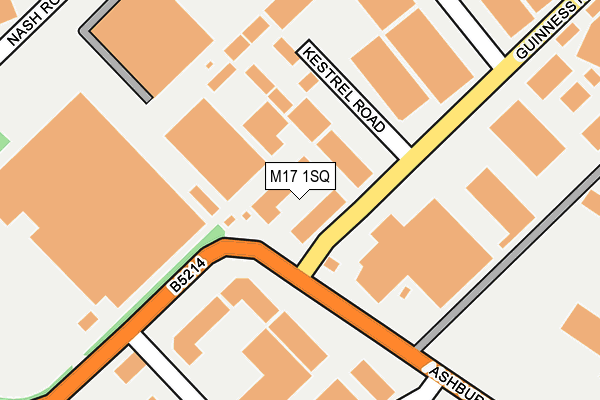 M17 1SQ map - OS OpenMap – Local (Ordnance Survey) M17 1SQ map - OS OpenMap – Local (Ordnance Survey)