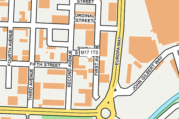 M17 1TS map - OS OpenMap – Local (Ordnance Survey) M17 1TS map - OS OpenMap – Local (Ordnance Survey)