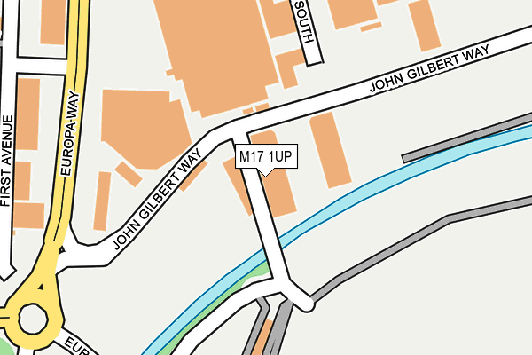 M17 1UP map - OS OpenMap – Local (Ordnance Survey) M17 1UP map - OS OpenMap – Local (Ordnance Survey)