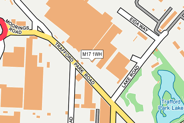 M17 1WH map - OS OpenMap – Local (Ordnance Survey) M17 1WH map - OS OpenMap – Local (Ordnance Survey)