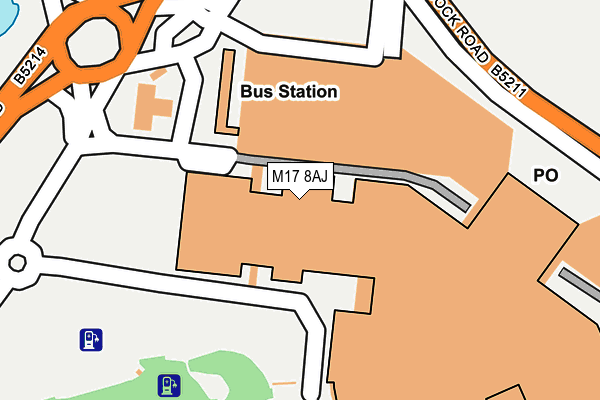 M17 8AJ map - OS OpenMap – Local (Ordnance Survey) M17 8AJ map - OS OpenMap – Local (Ordnance Survey)