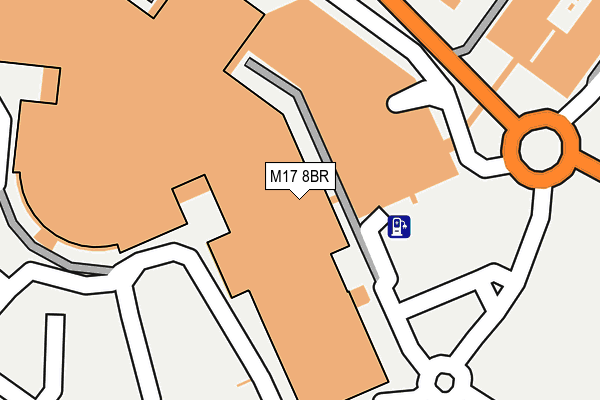 M17 8BR map - OS OpenMap – Local (Ordnance Survey) M17 8BR map - OS OpenMap – Local (Ordnance Survey)