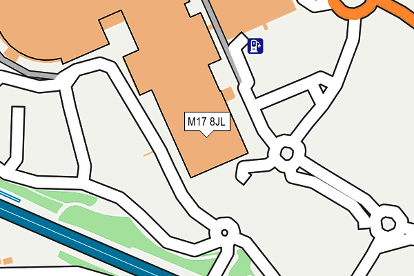 M17 8JL map - OS OpenMap – Local (Ordnance Survey) M17 8JL map - OS OpenMap – Local (Ordnance Survey)
