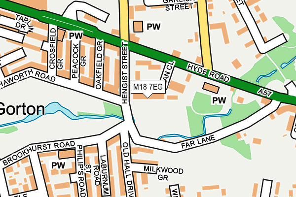 M18 7EG map - OS OpenMap – Local (Ordnance Survey) M18 7EG map - OS OpenMap – Local (Ordnance Survey)