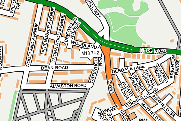 M18 7HZ map - OS OpenMap – Local (Ordnance Survey) M18 7HZ map - OS OpenMap – Local (Ordnance Survey)