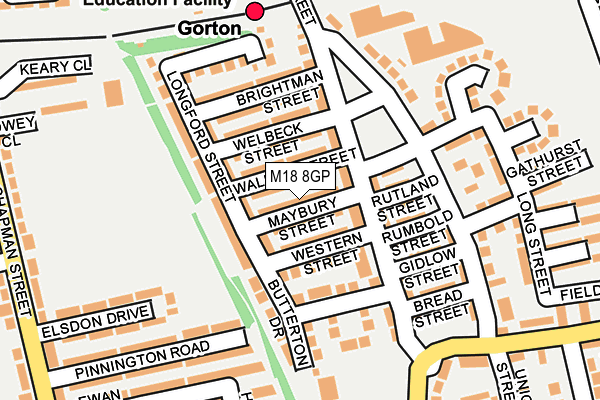 M18 8GP map - OS OpenMap – Local (Ordnance Survey) M18 8GP map - OS OpenMap – Local (Ordnance Survey)