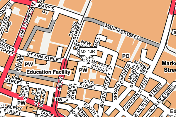 M2 1JR map - OS OpenMap – Local (Ordnance Survey) M2 1JR map - OS OpenMap – Local (Ordnance Survey)