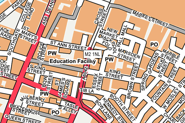 M2 1NL map - OS OpenMap – Local (Ordnance Survey) M2 1NL map - OS OpenMap – Local (Ordnance Survey)