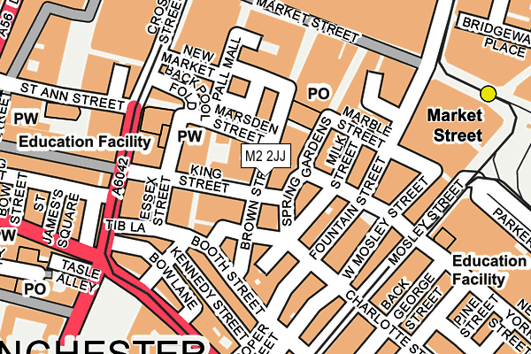 M2 2JJ map - OS OpenMap – Local (Ordnance Survey) M2 2JJ map - OS OpenMap – Local (Ordnance Survey)
