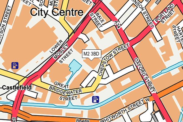 M2 3BD map - OS OpenMap – Local (Ordnance Survey) M2 3BD map - OS OpenMap – Local (Ordnance Survey)