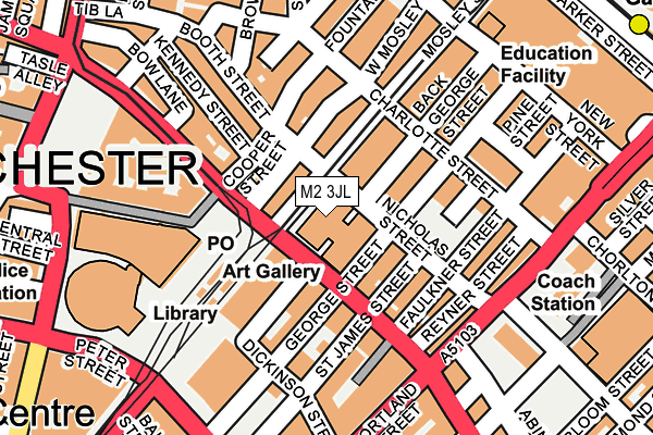 M2 3JL map - OS OpenMap – Local (Ordnance Survey) M2 3JL map - OS OpenMap – Local (Ordnance Survey)