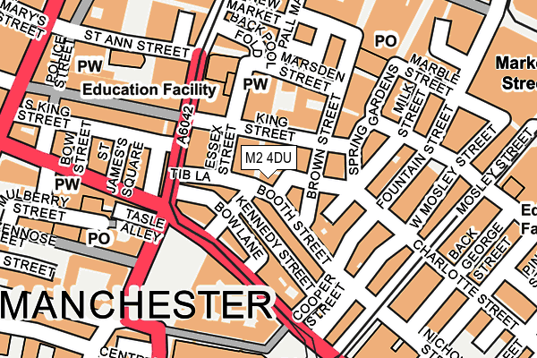 M2 4DU map - OS OpenMap – Local (Ordnance Survey) M2 4DU map - OS OpenMap – Local (Ordnance Survey)