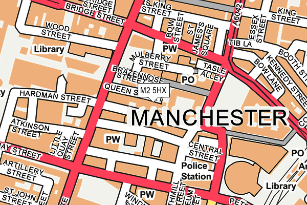 M2 5HX map - OS OpenMap – Local (Ordnance Survey) M2 5HX map - OS OpenMap – Local (Ordnance Survey)