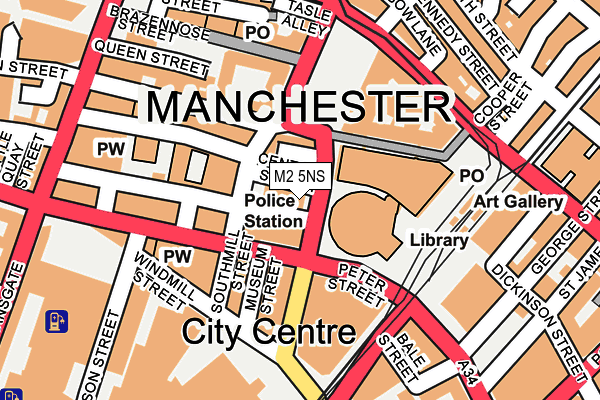 M2 5NS map - OS OpenMap – Local (Ordnance Survey) M2 5NS map - OS OpenMap – Local (Ordnance Survey)