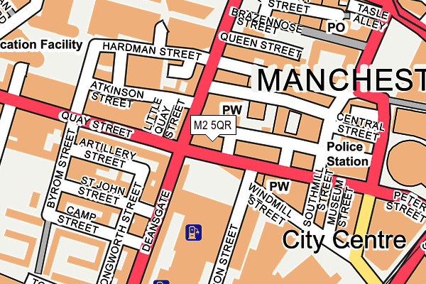 M2 5QR map - OS OpenMap – Local (Ordnance Survey) M2 5QR map - OS OpenMap – Local (Ordnance Survey)