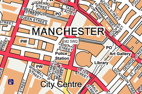 M2 5WQ map - OS OpenMap – Local (Ordnance Survey) M2 5WQ map - OS OpenMap – Local (Ordnance Survey)