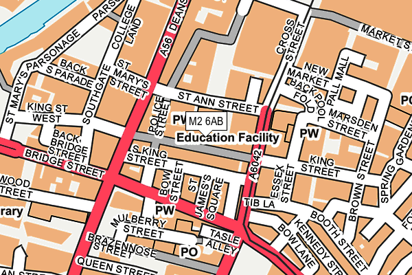 M2 6AB map - OS OpenMap – Local (Ordnance Survey) M2 6AB map - OS OpenMap – Local (Ordnance Survey)